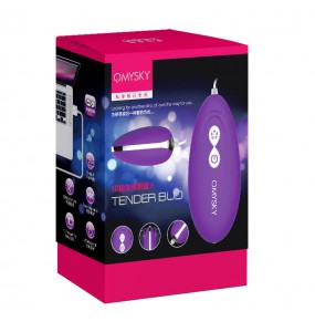 Taiwan OMYSKY - Soft Impact Vibrating Egg (Chargeable - Purple)